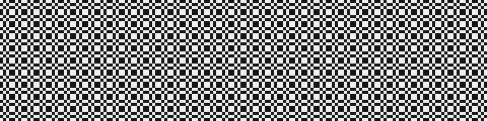 Fototapeta premium Abstract Cross Pattern Dot generative computational art illustration