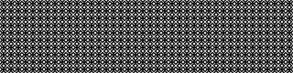 Abstract Cross Pattern Dot generative computational art illustration