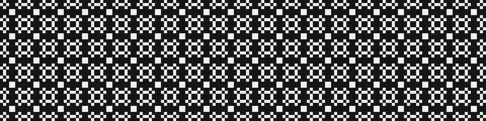 Fototapeta premium Abstract Cross Pattern Dot generative computational art illustration