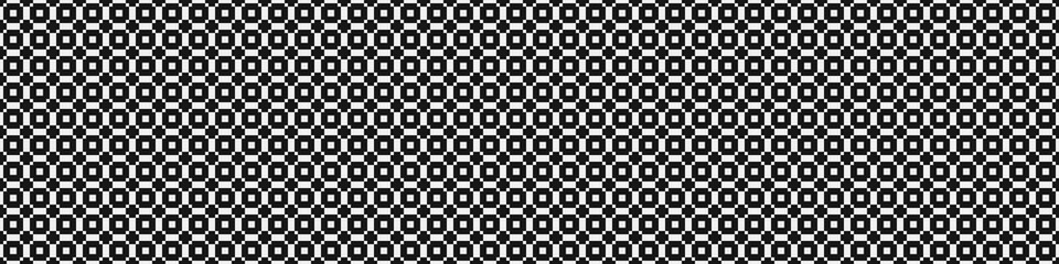 Abstract Cross Pattern Dot generative computational art illustration