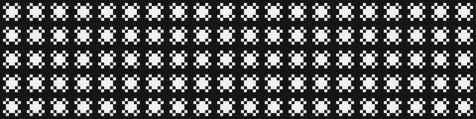 Abstract Cross Pattern Dot generative computational art illustration