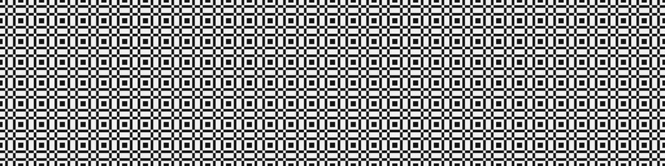 Abstract Cross Pattern Dot generative computational art illustration