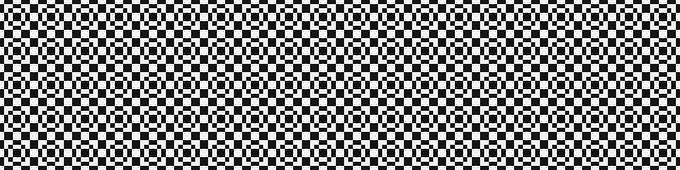 Fototapeta premium Abstract Cross Pattern Dots Logo generative computational art illustration