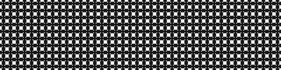 Fototapeta premium Abstract Cross Pattern Dots Logo generative computational art illustration