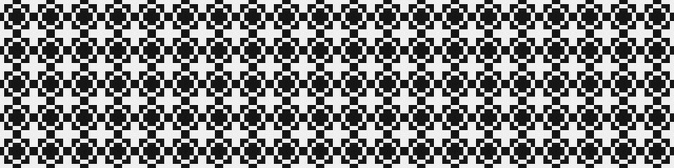 Fototapeta premium Abstract Cross Pattern Dots Logo generative computational art illustration