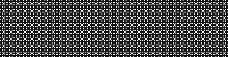Abstract Cross Pattern Dots Logo generative computational art illustration