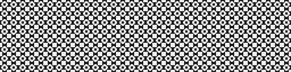 Fototapeta premium Abstract Cross Pattern Dots Logo generative computational art illustration