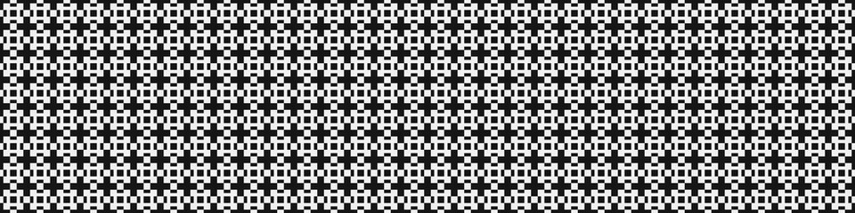 Abstract Cross Pattern Dots Logo generative computational art illustration