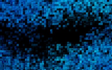 Dark BLUE vector layout with lines, rectangles.