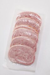 粗挽きハムステーキ