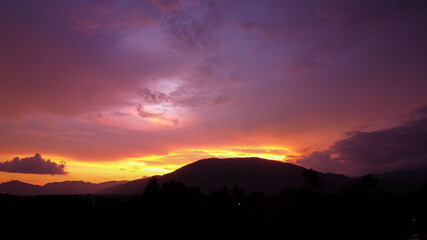atardecer