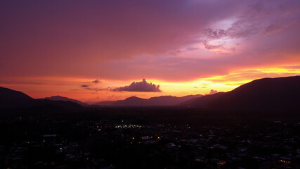 atardecer