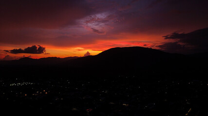 atardecer