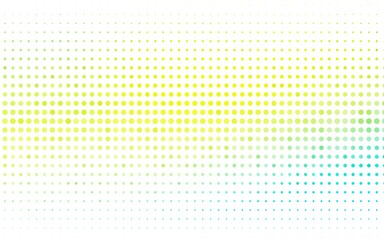 Light Blue, Yellow vector texture with disks.