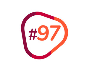 Number 97 image design, 97 logos