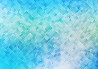 Light Blue, Green vector texture in rectangular style.