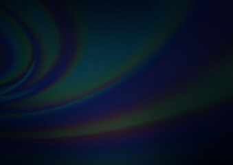Dark BLUE vector glossy abstract background.