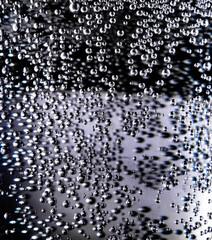 Water bubbles background