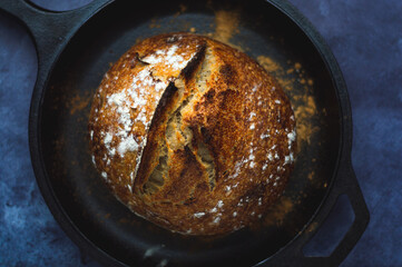 Fresh loaf of Sourdough