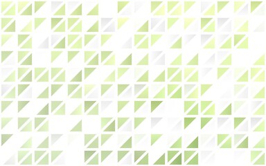 Light Green vector seamless pattern in polygonal style.