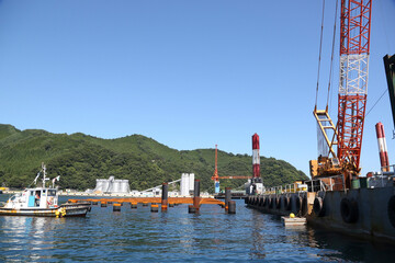 Fototapeta premium 釜石港