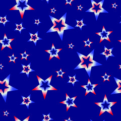 stars and stripes background