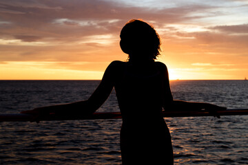 Fototapeta premium Sunset Cruise, Costa Rica