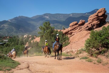 Horseback Tour of the Garden of the Gods in Colorado Springs