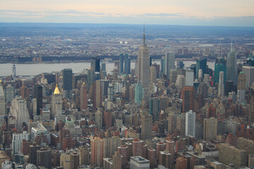Obraz premium New York City from the Air