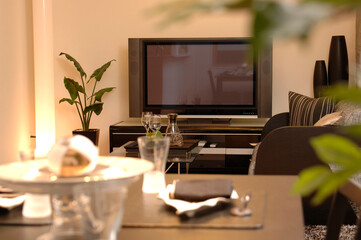 テレビとダイニングイメージ