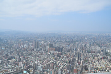 台北101展望台からの風景