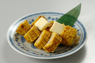 焼きとうもろこし