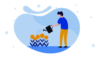 	
Money wallet and financial savings transfer UI flat illustrations with money, digital bank transaction,  and mobile payments concepts for finance management services and applications. 