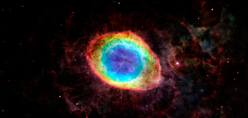Fototapeta premium Starry deep outer space. Elements of this image furnished by NASA