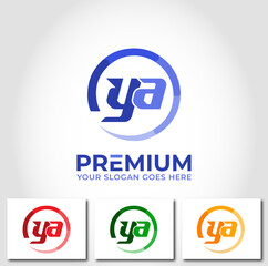 YA Alphabet Logo Design Concept