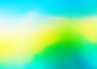 Light Blue, Yellow vector glossy abstract template.
