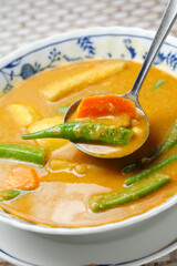 ミャンマー料理ヒヨコ豆野菜カレー © Paylessimages