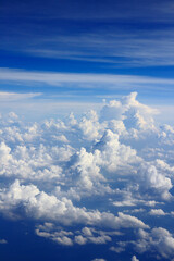 マレー半島上空雲海
