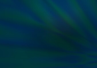 Dark BLUE vector blurred background.