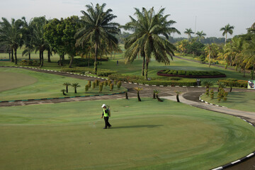 ジャカルタのゴルフ場