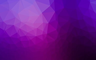 Light Purple vector abstract mosaic background.