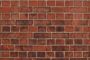 Obraz premium Old red brick wall background