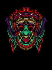 mask colorfull