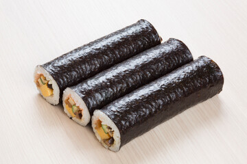 節分の恵方巻き
