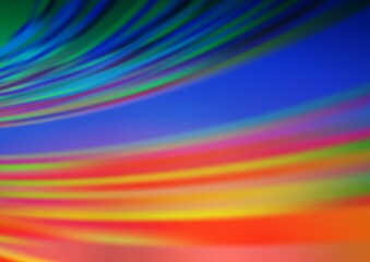 Light Blue, Red vector abstract blurred pattern.