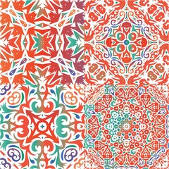 Mexican vintage talavera tiles.