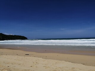 beach and sea