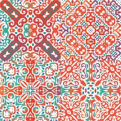 Decorative color ceramic talavera tiles.