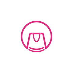 Shop logo vector icon