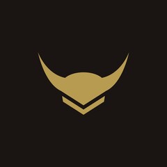 Horn logo vector icon